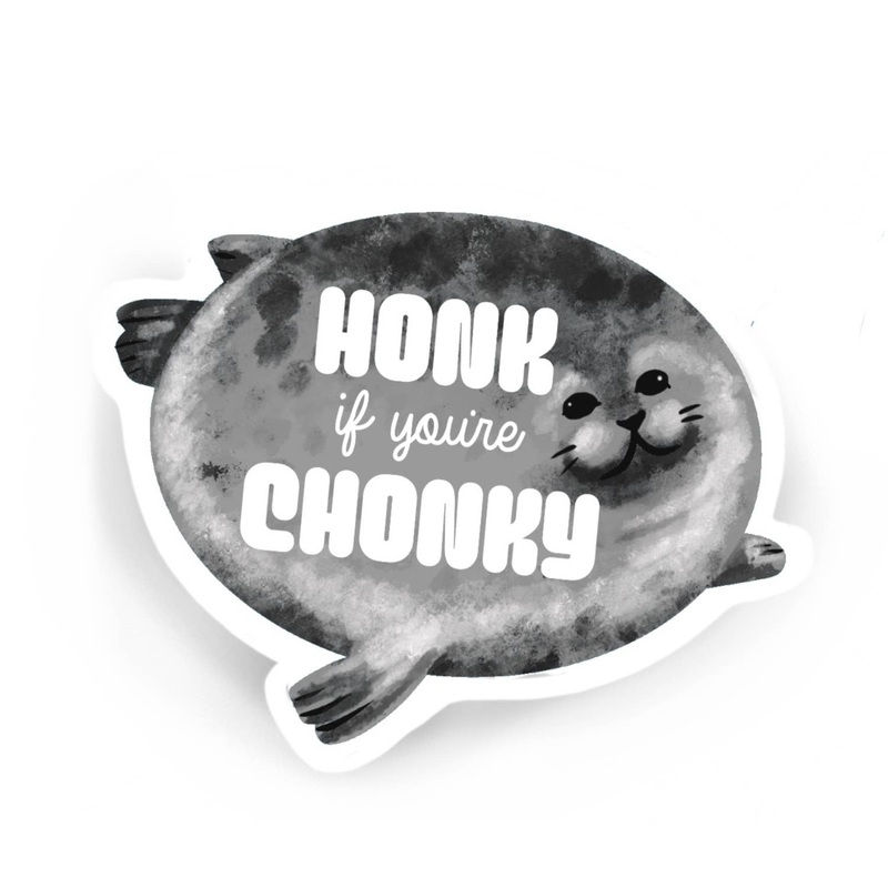 Chonky Seal Sticker