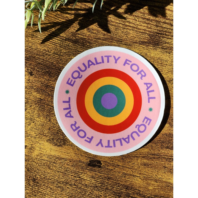 Cute pride lgbtq+ pride month stickers equality: Regular