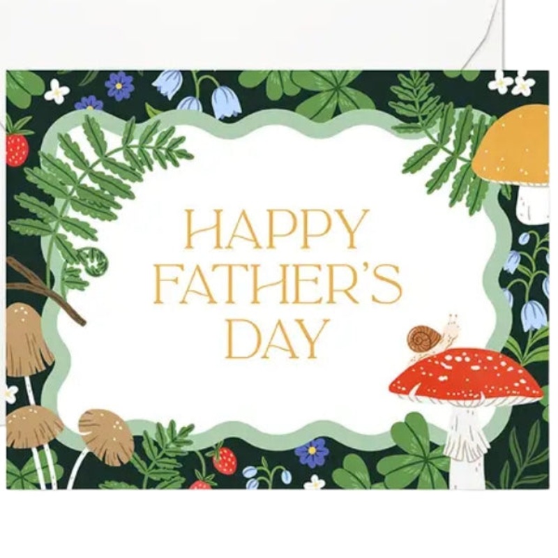 Father’s Day Mushrooms Card