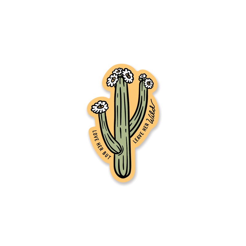 Leave Her Wild – Sticker