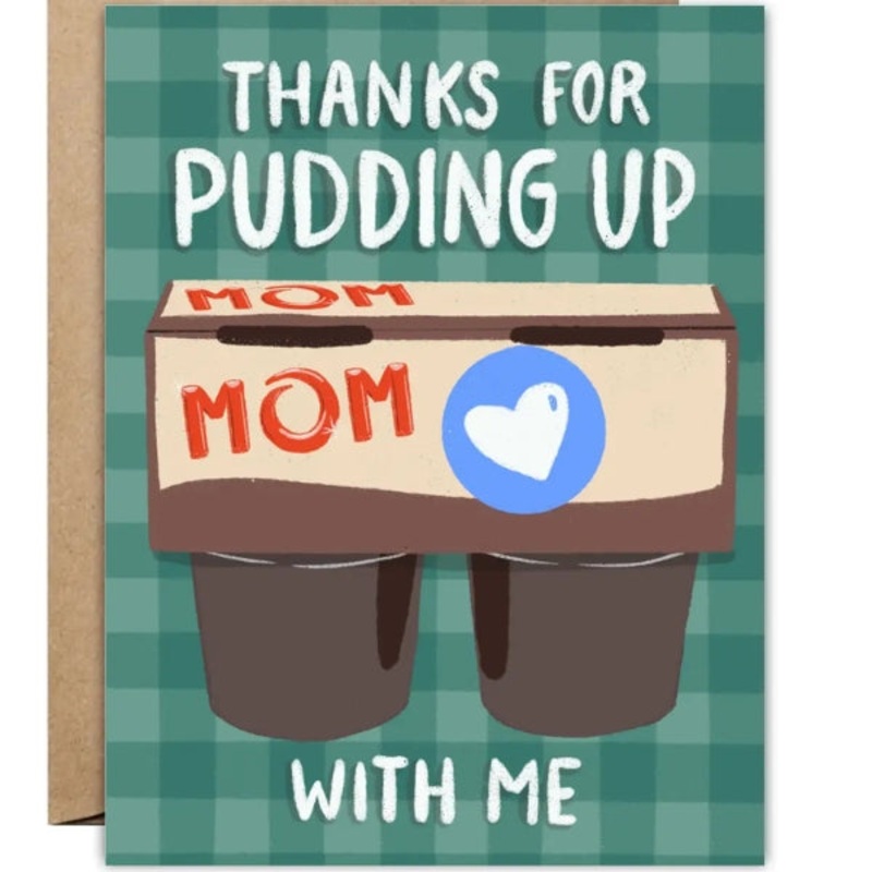 Pudding Mother’s Day Card