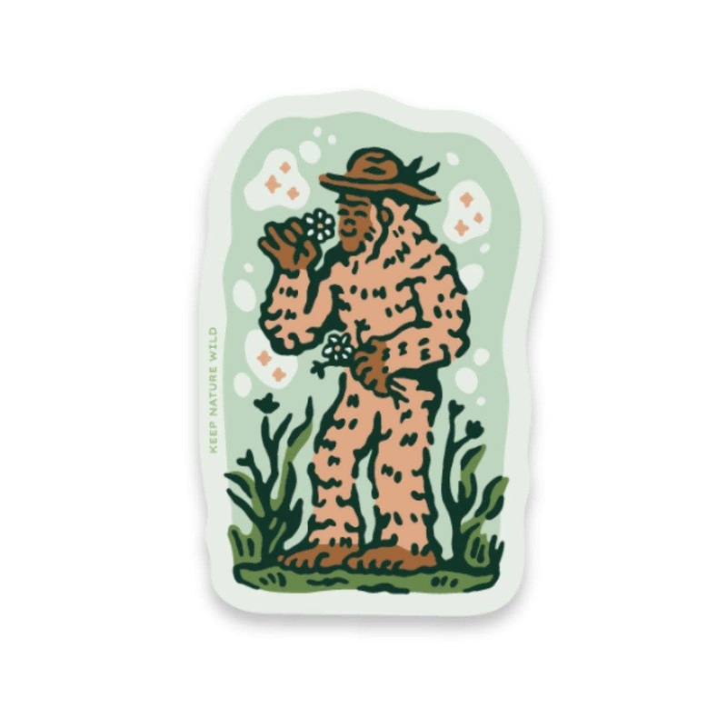 Squatch Spring Blooms | Sticker