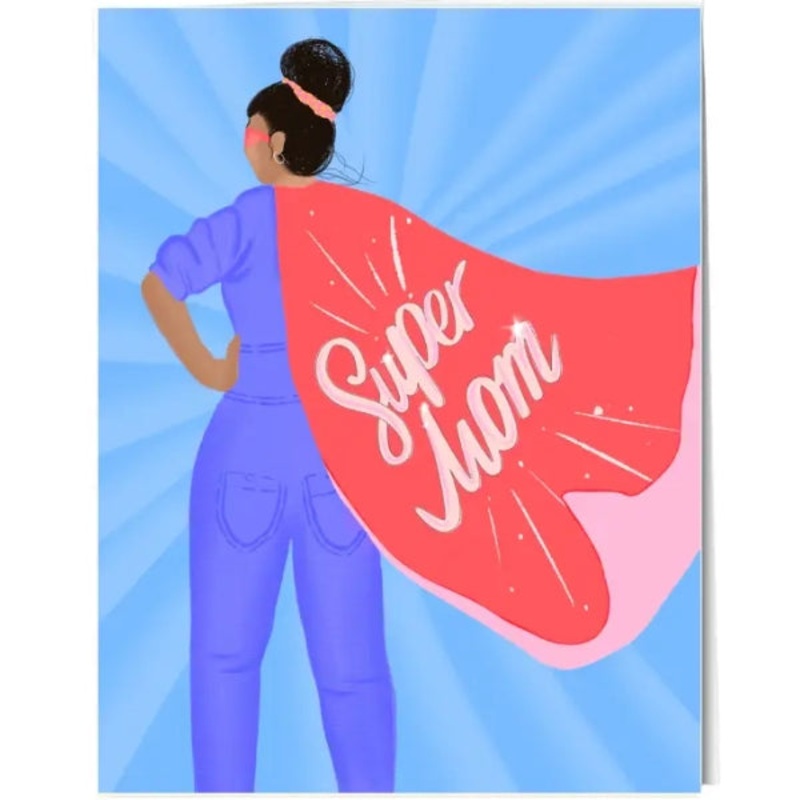 Super Mom Mother’s Day Card