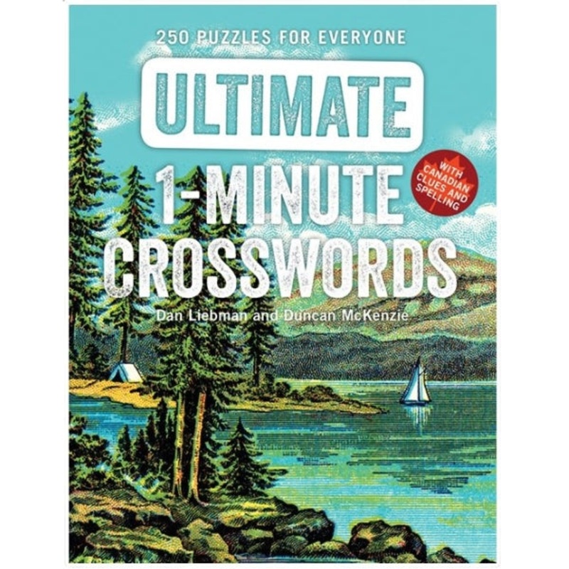 Ultimate 1-Minute Crosswords: 250 Puzzles for Everyone