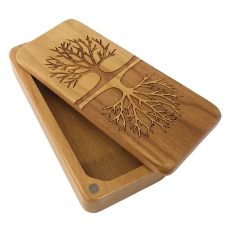 Wooden Stash Box – Tree
