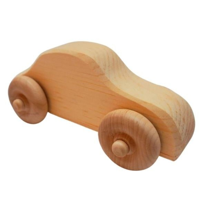 Wooden Vintage Race Car