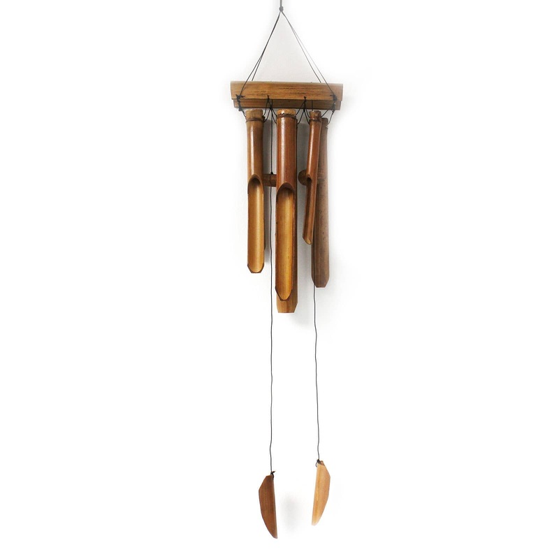 Bamboo Windchime – Natural finish – 6 Large Tubes