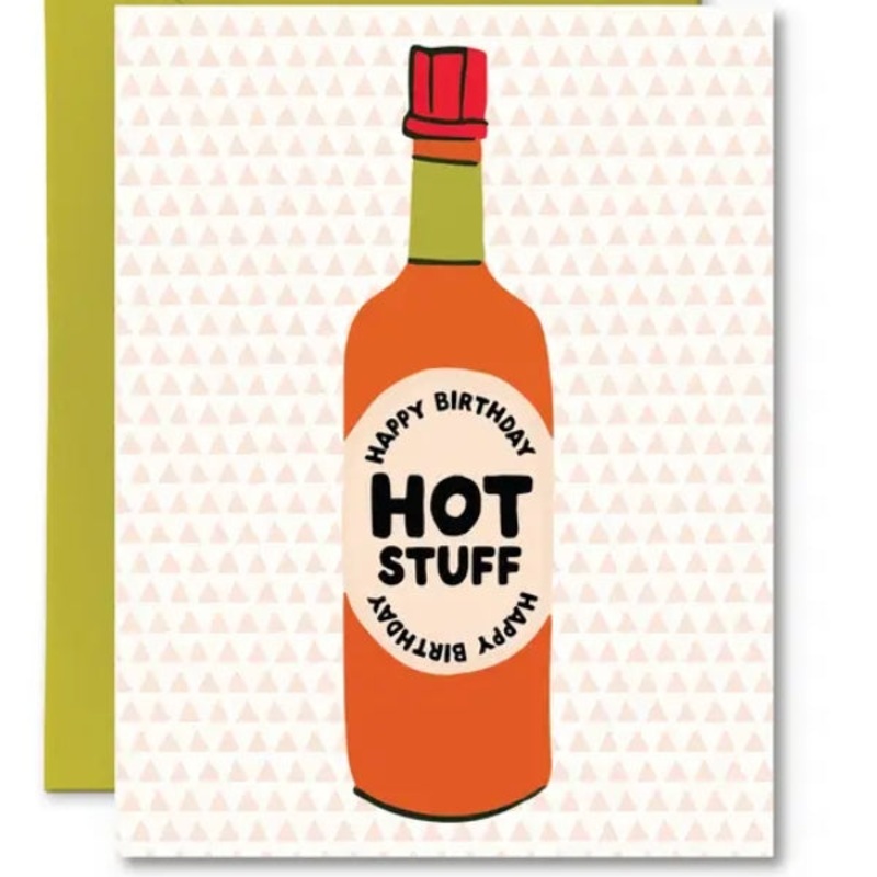 Happy Birthday Hot Stuff Card
