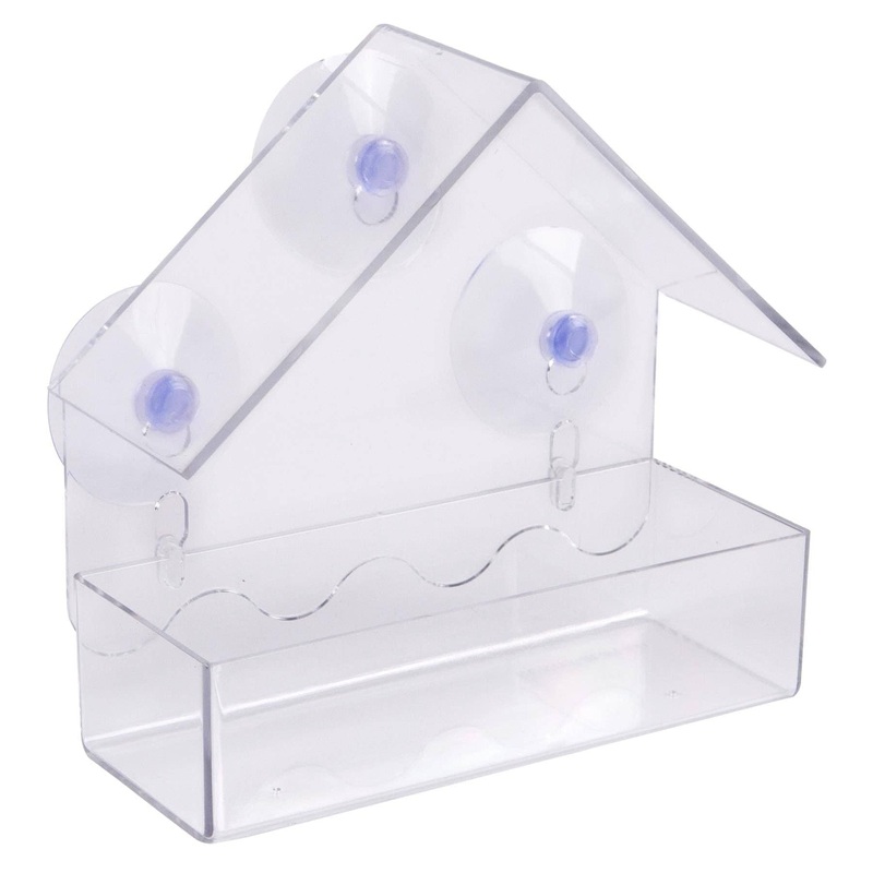 Perspex Window Bird Feeder – By Redwood