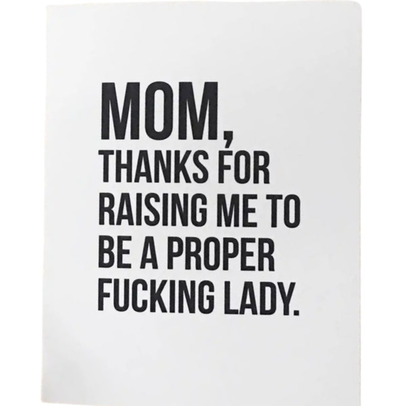 Proper Lady Mother’s Day Card