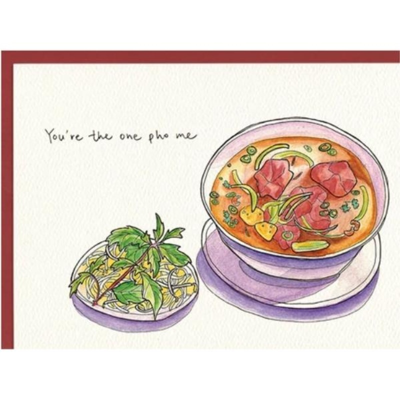 You’re the One Pho Me Love Card