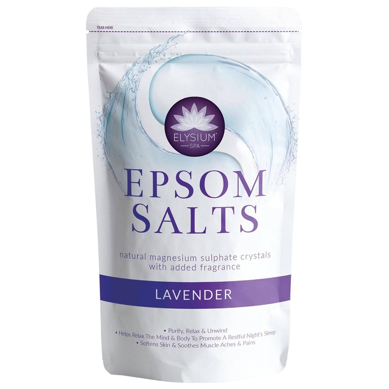 Epsom Salts – 1kg – Lavender – By Elysium Spa