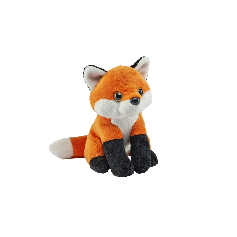 Pocketkins-ECO-Red Fox Stuffed Animal 5