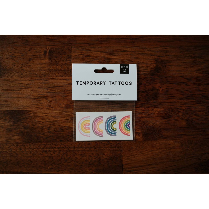 Rainbows Temporary Tattoos