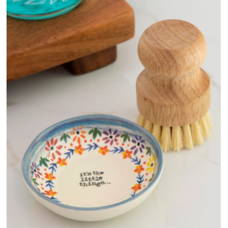 Scrub Brush and Dish