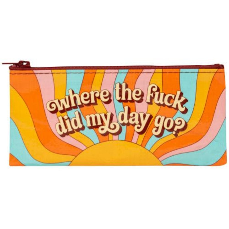 Where’d My Day Go? Pencil Case