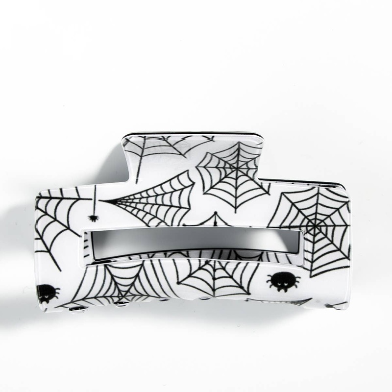 Halloween Spiderweb Hair Claw