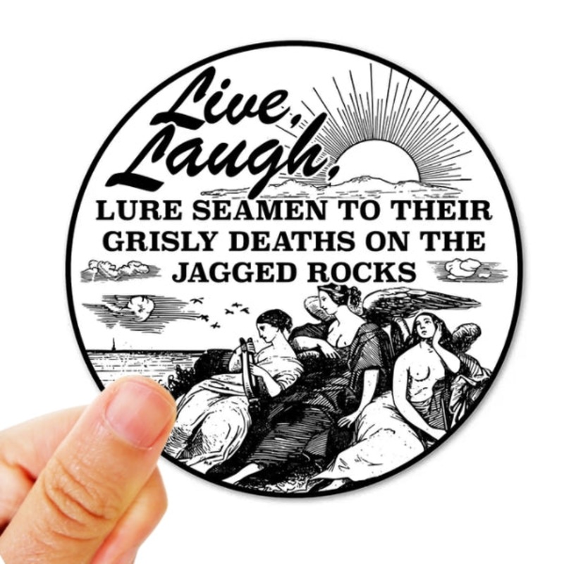 Siren Stuff Sticker