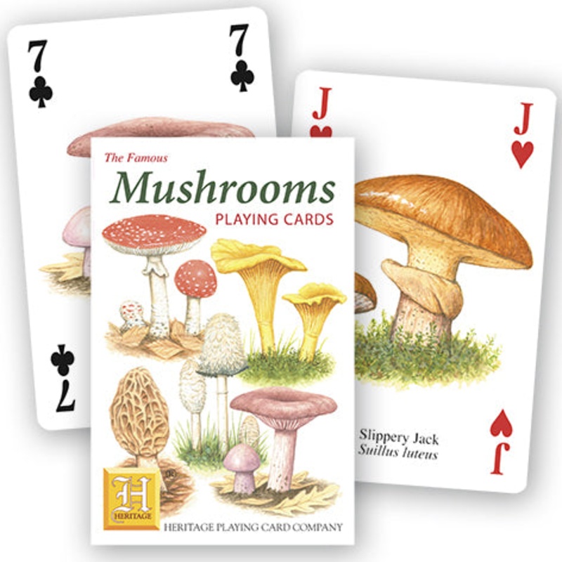 Mushrooms Playing Cards
