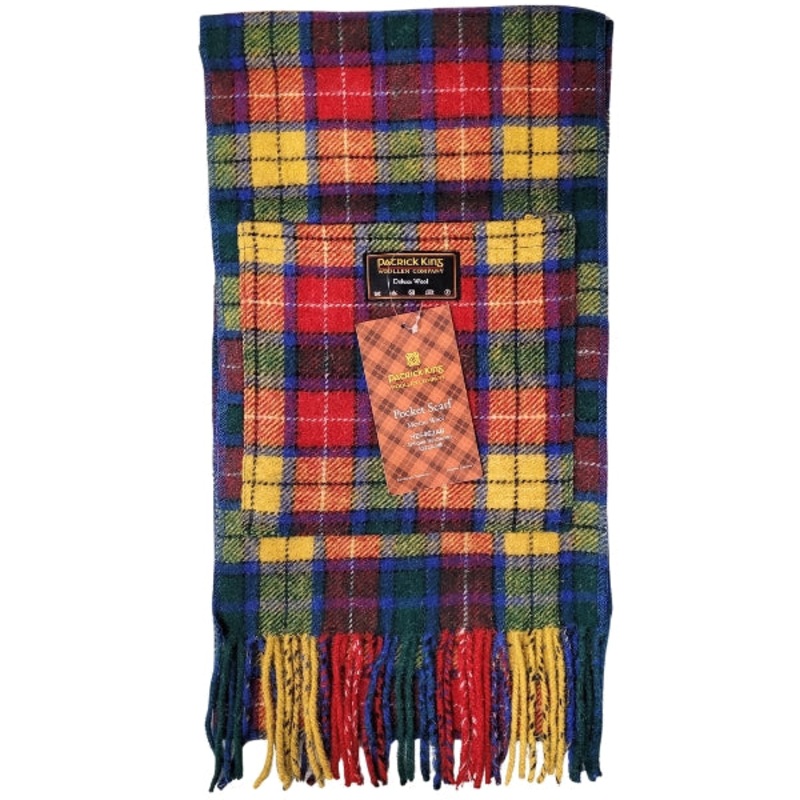 Tartan Pocket Scarf – Antique Buchanan