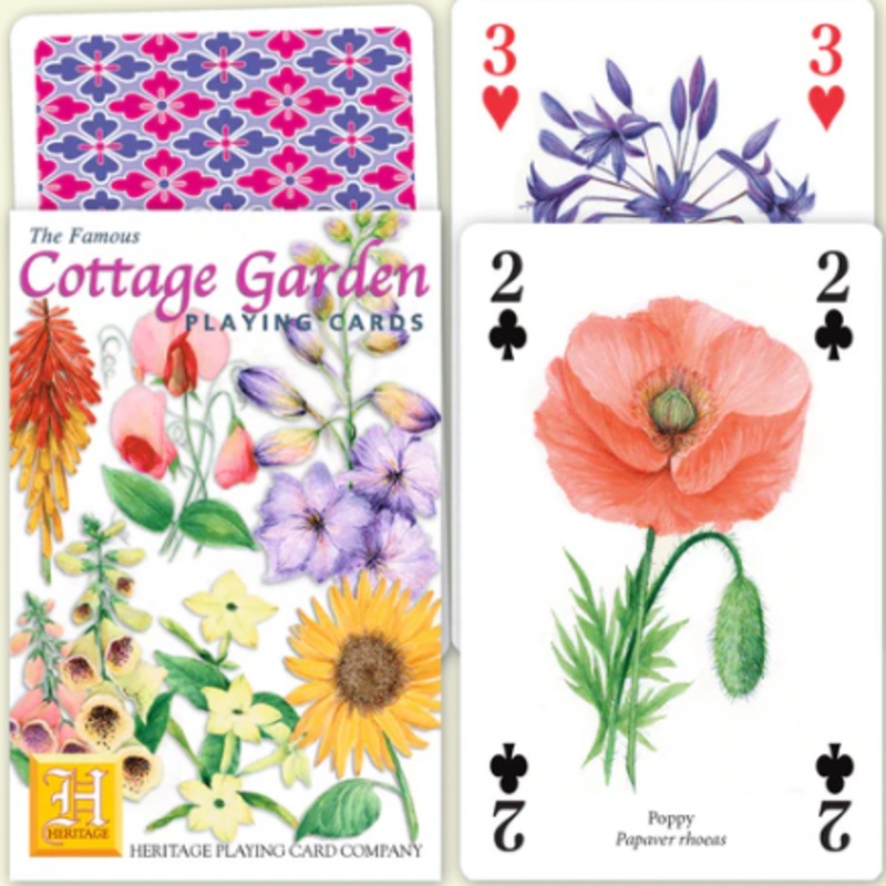 Cottage Garden Playing Cards