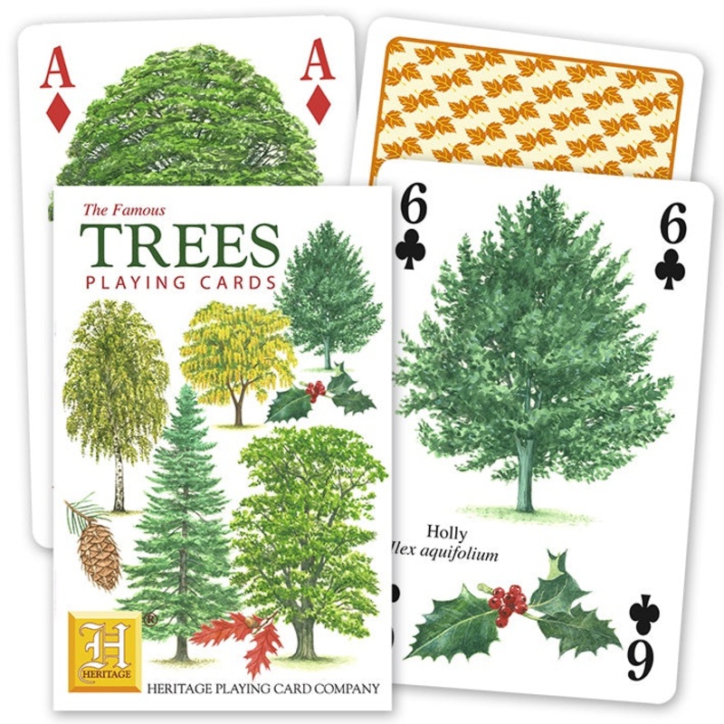 Trees Playing Cards