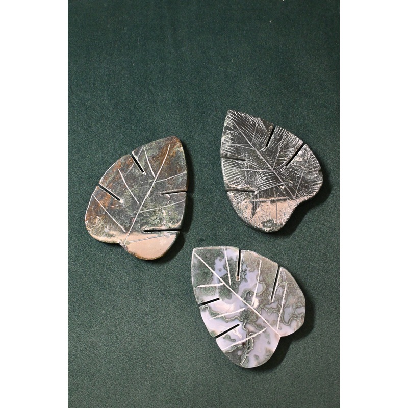 Leaf Crystal Stone