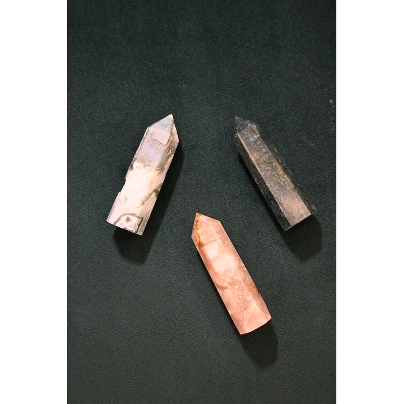 Natural Crystal Stone Tower