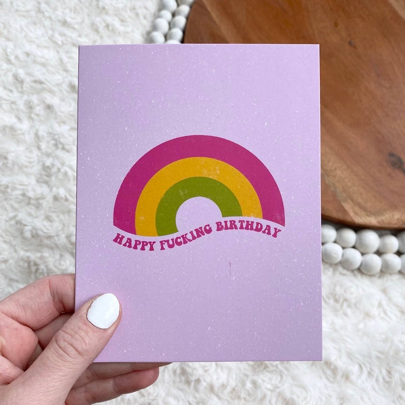 Happy F***ing Birthday Birthday Card