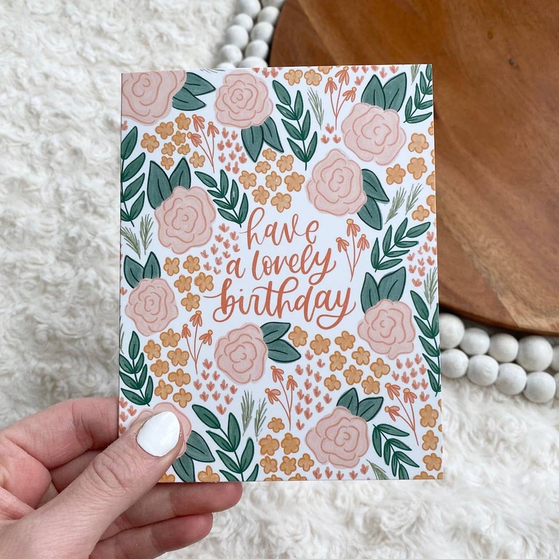have a lovely birthday Birthday Card