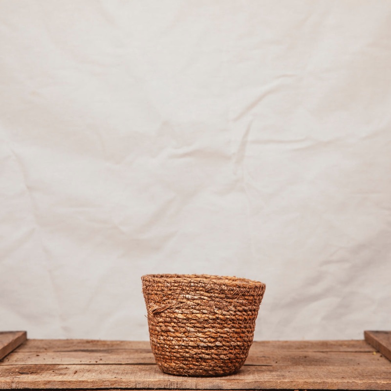 Handmade wicker pot 13cm/19cm/22cm