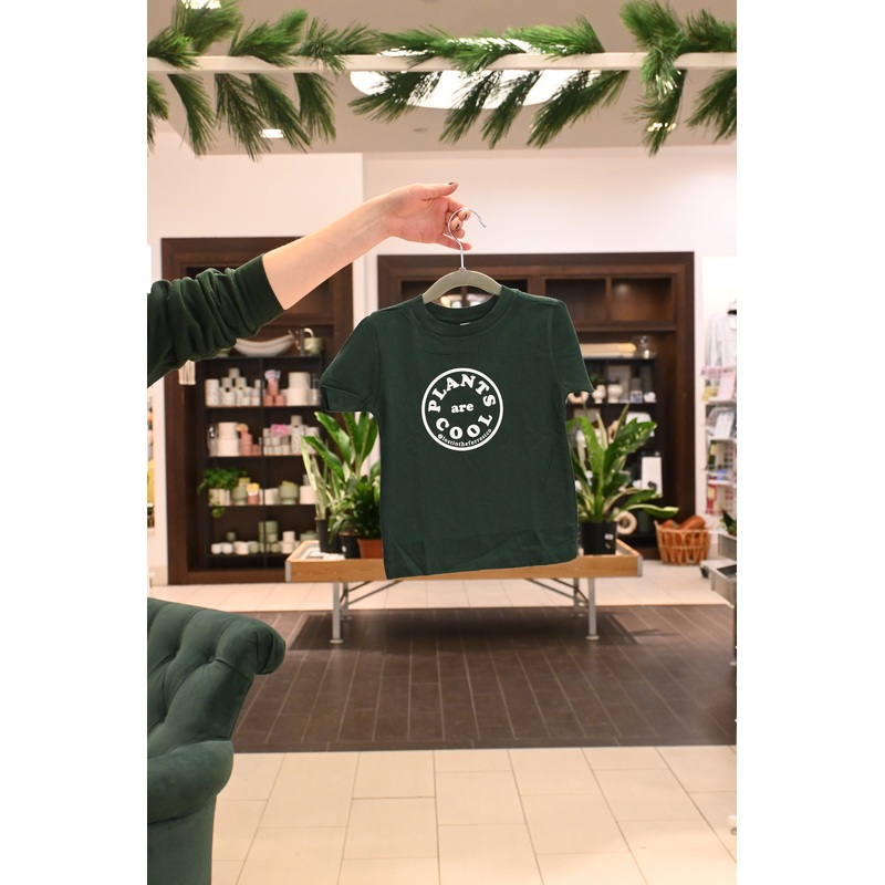 LF Kids T-Shirt (White on Green)