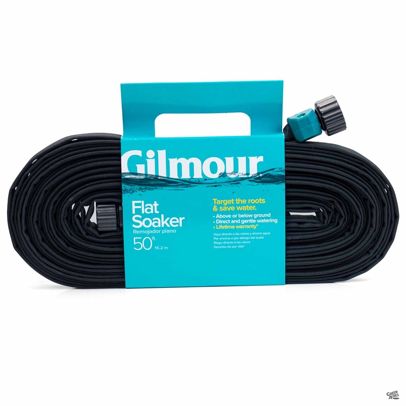 Gilmour Flat Soaker Hose|50’|50′ [v::tx]