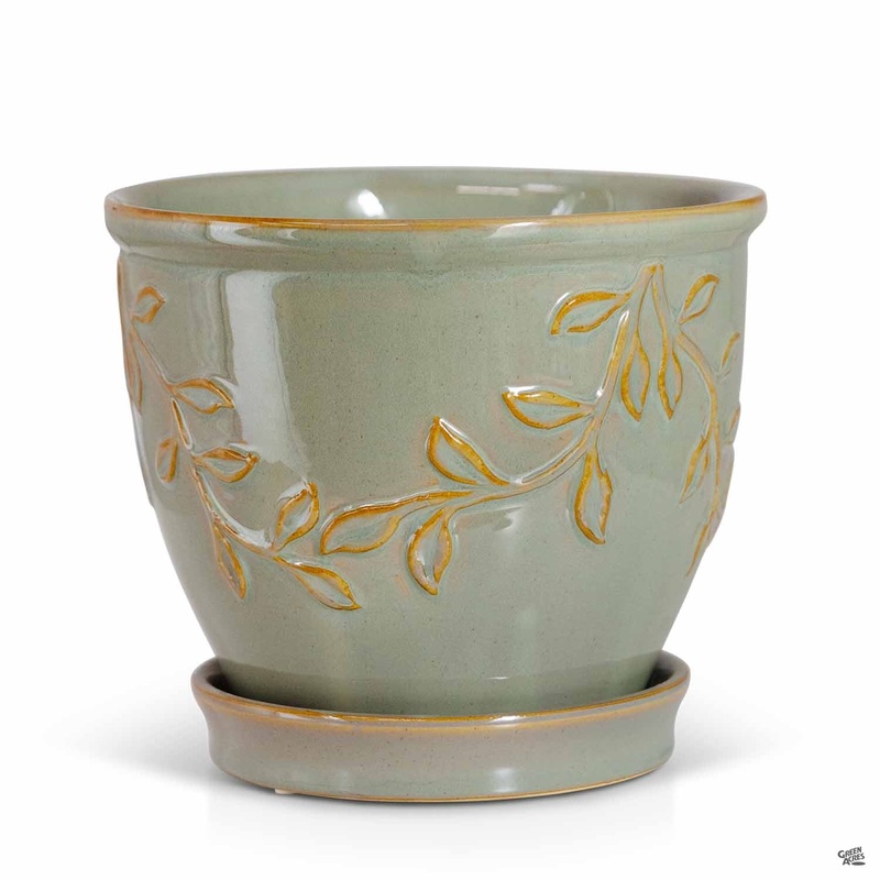 Vine Rim Planter|7.5″|7.5″ [v::tx]