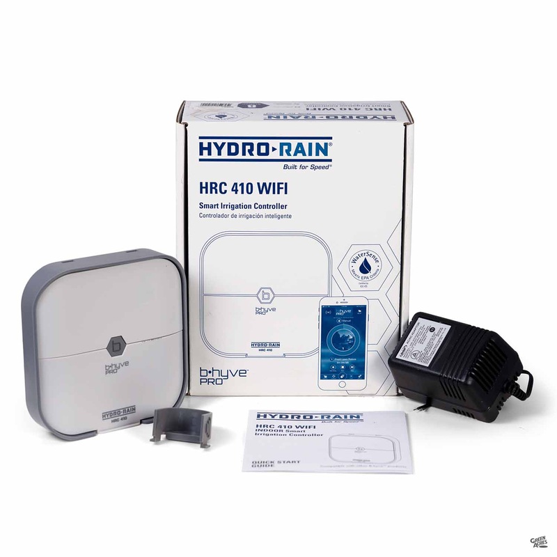 Hydro-Rain&#174 HRC 410 WiFi 8 Station Indoor Smart Controller