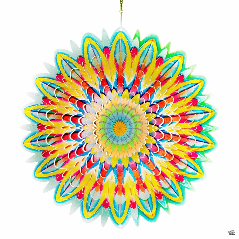 Spinfinity Wind Spinner | Floral Mandala