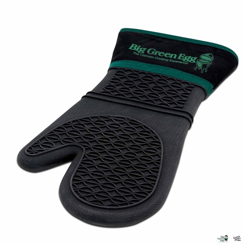 Big Green Egg Super-Flexible, Heat-Resistant Silicone BBQ Mitt