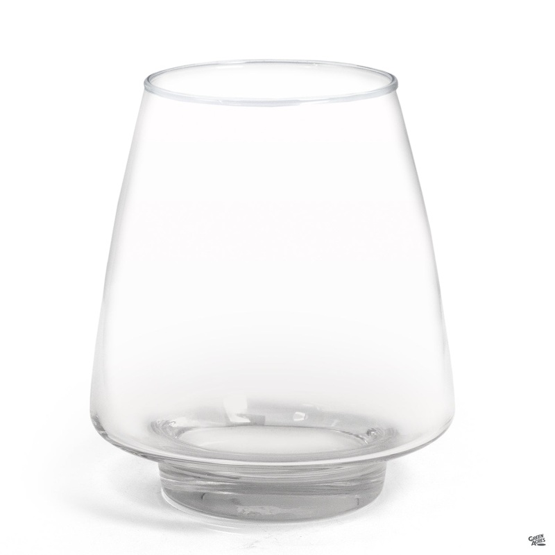 Pyramid Vase|7″|7″ [v::tx]