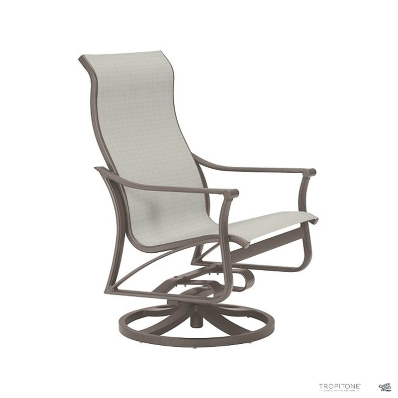 Corsica Sling Swivel Lounge Chair