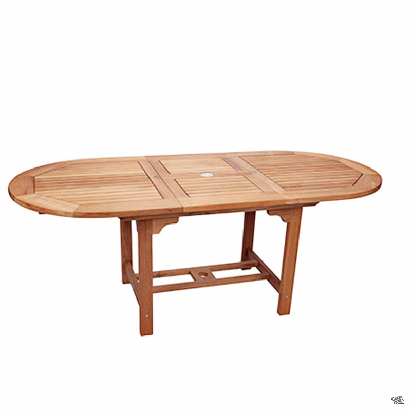Family Oval Extension Dining Table