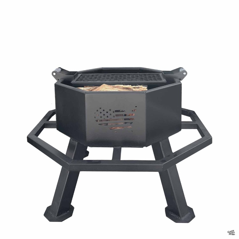 Old Country BBQ Pits Octagon Fire Pit