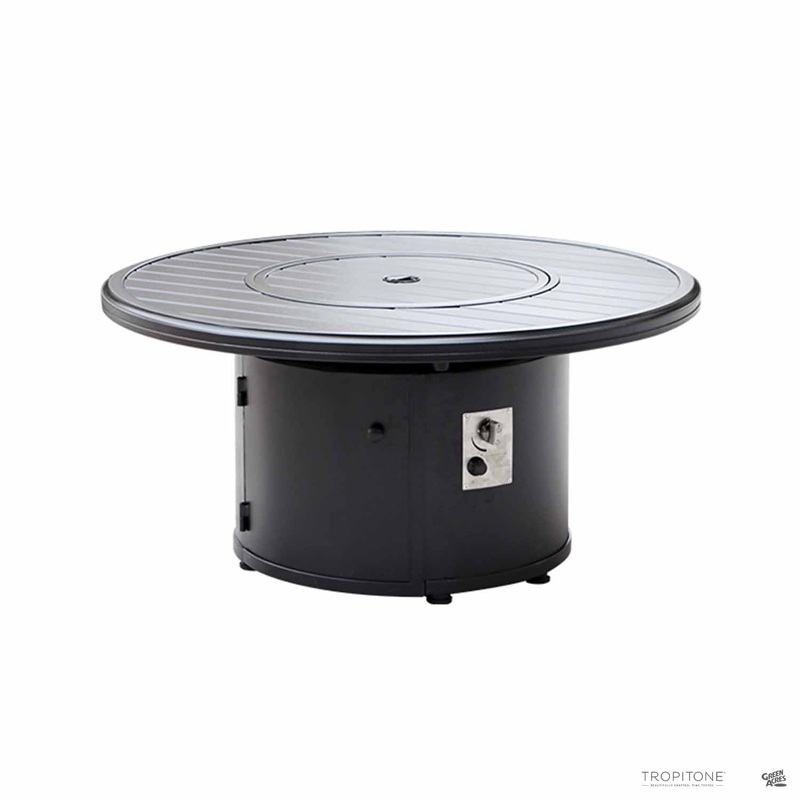 Solasta Round Fire Pit|Graphite|Rich Earth