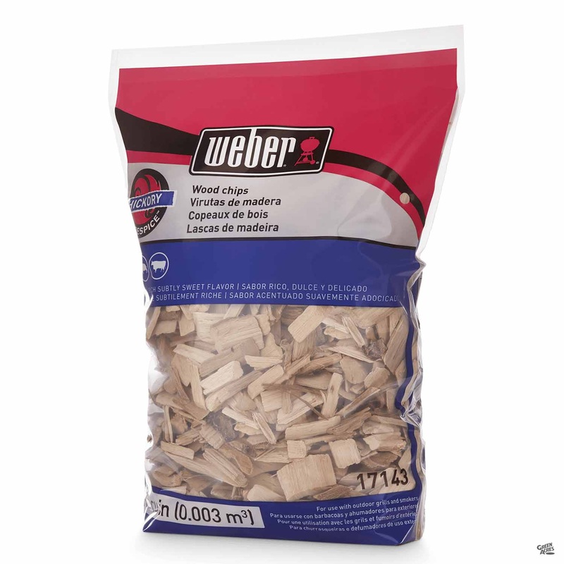 Weber Hickory Wood Chips 192 cu in