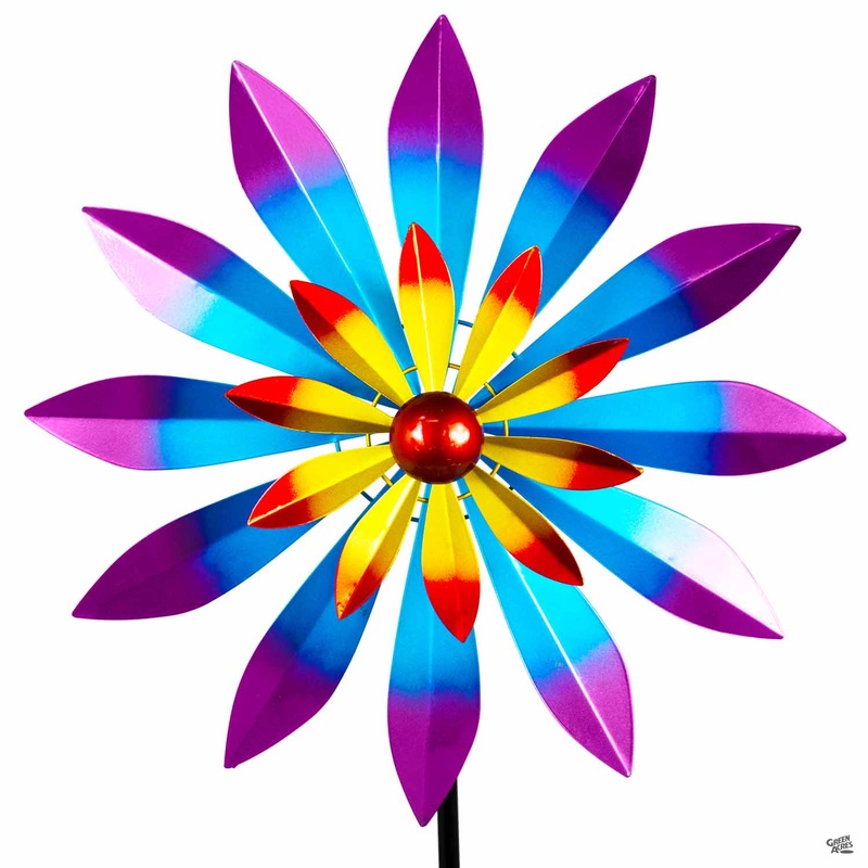 Carnation Wind Spinner|48″