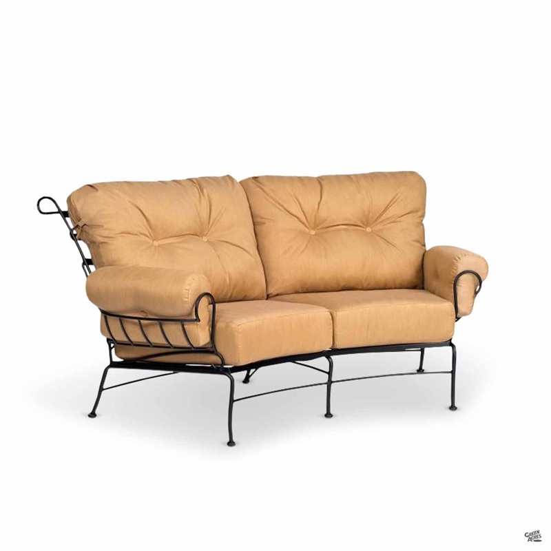 Terrace Crescent Loveseat|Crescent Loveseat [v::tx]