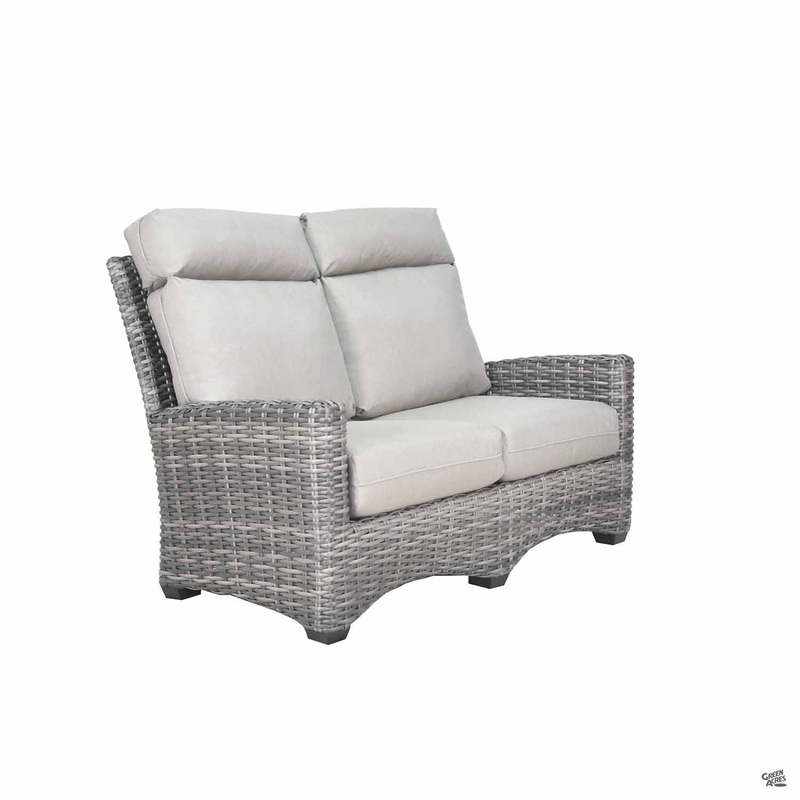 Ventura Loveseat|Canola Seed and Dove|Roasted Pecan and Ostrich