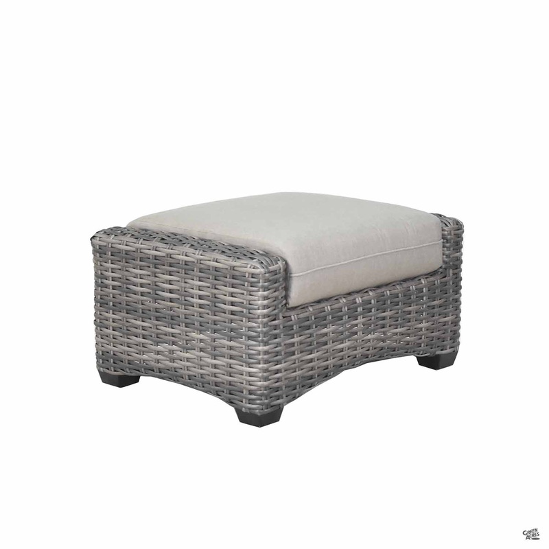 Ventura Ottoman|Canola Seed and Dove|Roasted Pecan and Ostrich