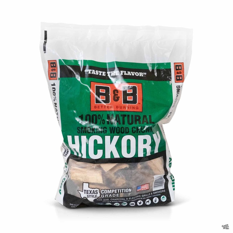 B&B Hickory Wood Chunks 549 cu in