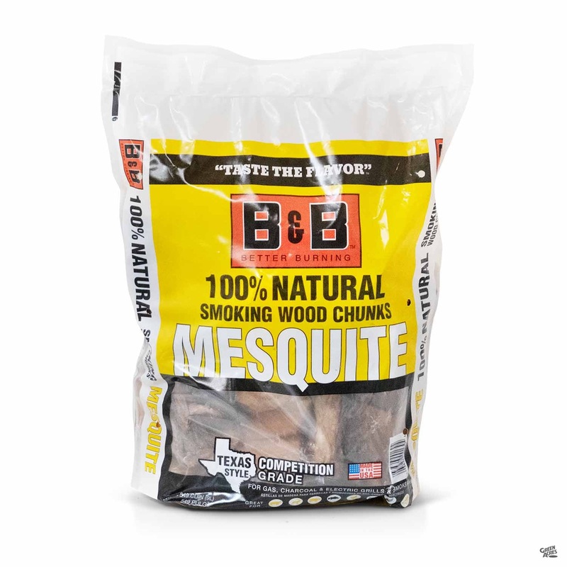 B&B Mesquite Wood Chunks 549 cu in
