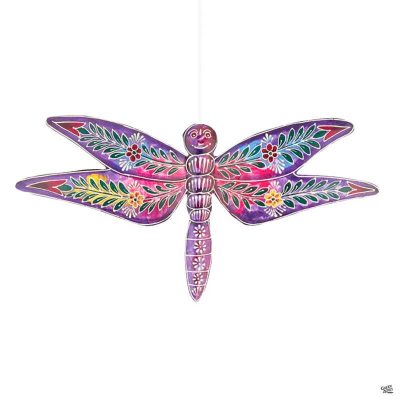 Painted Purple Dragonfly|14″ Wide [v::tx]|14″ Wide